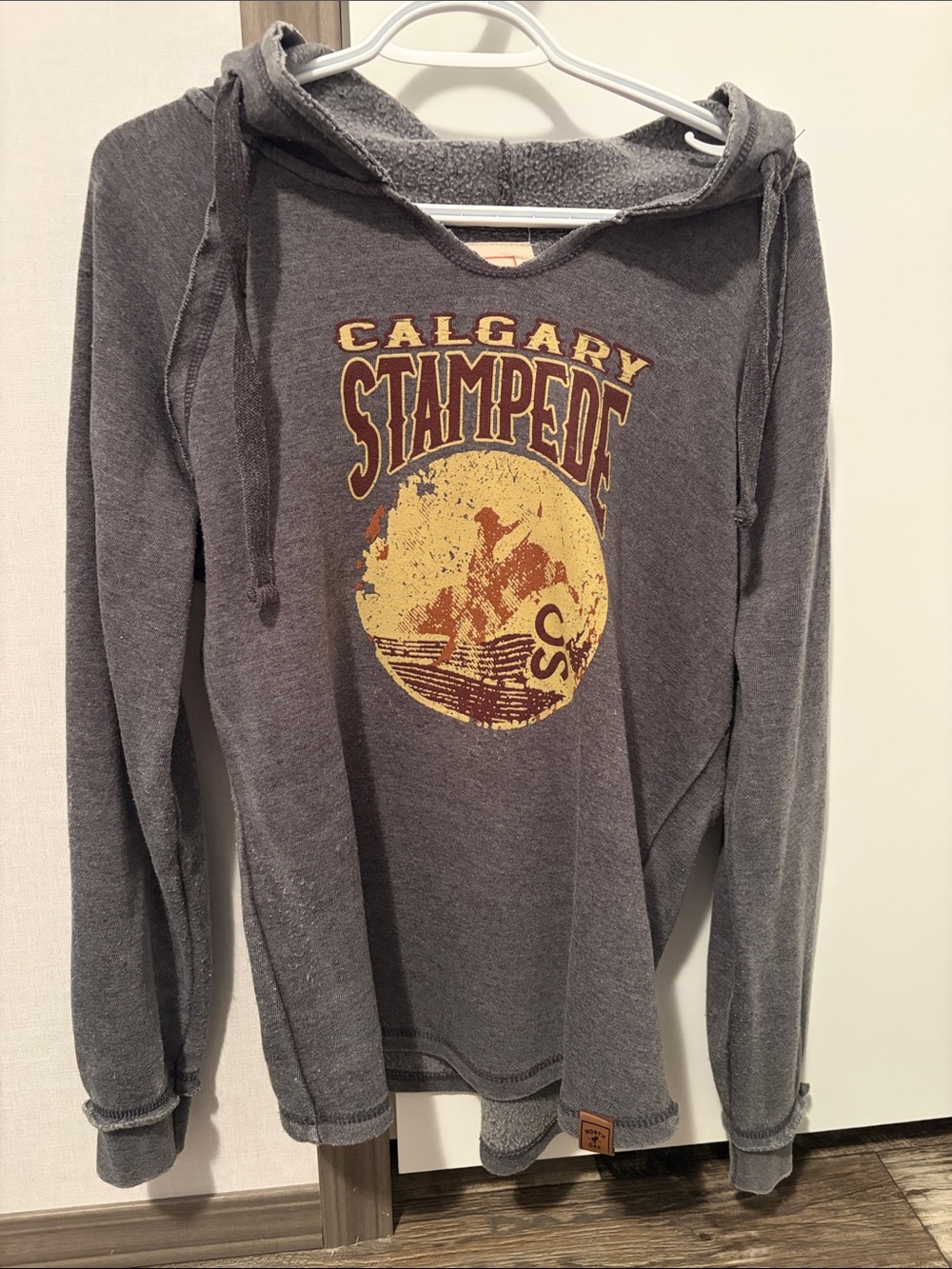 Calgary Stampede Grey Graphic Hoodie Sweater